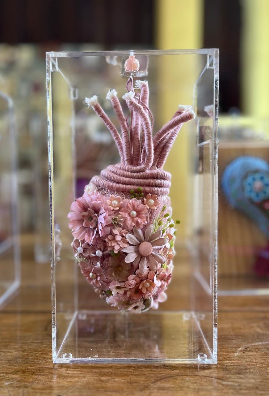 Coração 7 - T01, 007 - Coração Rosa P