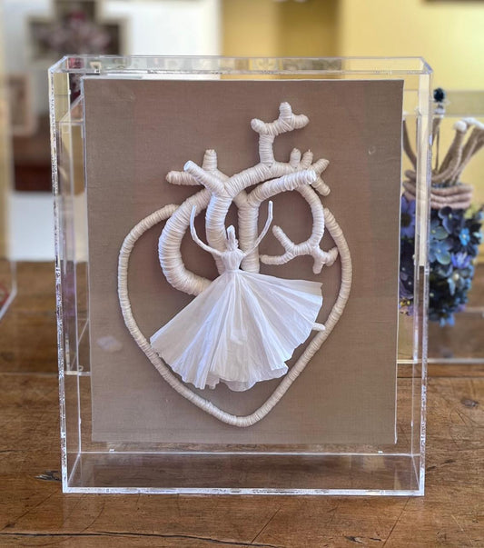 Coração 17 - T01, 017 - Coração Bailarina