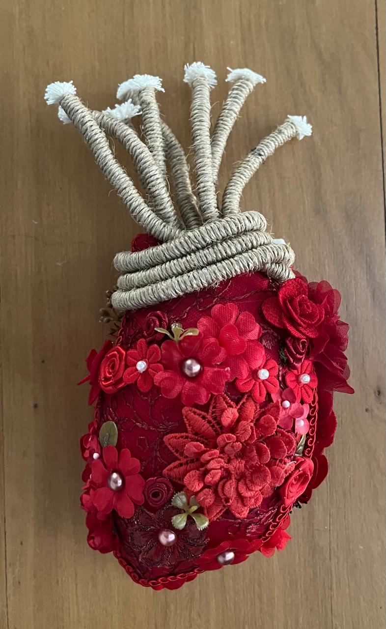 Coração 13 - T01, 013 - Coração Vemelho Padrão M