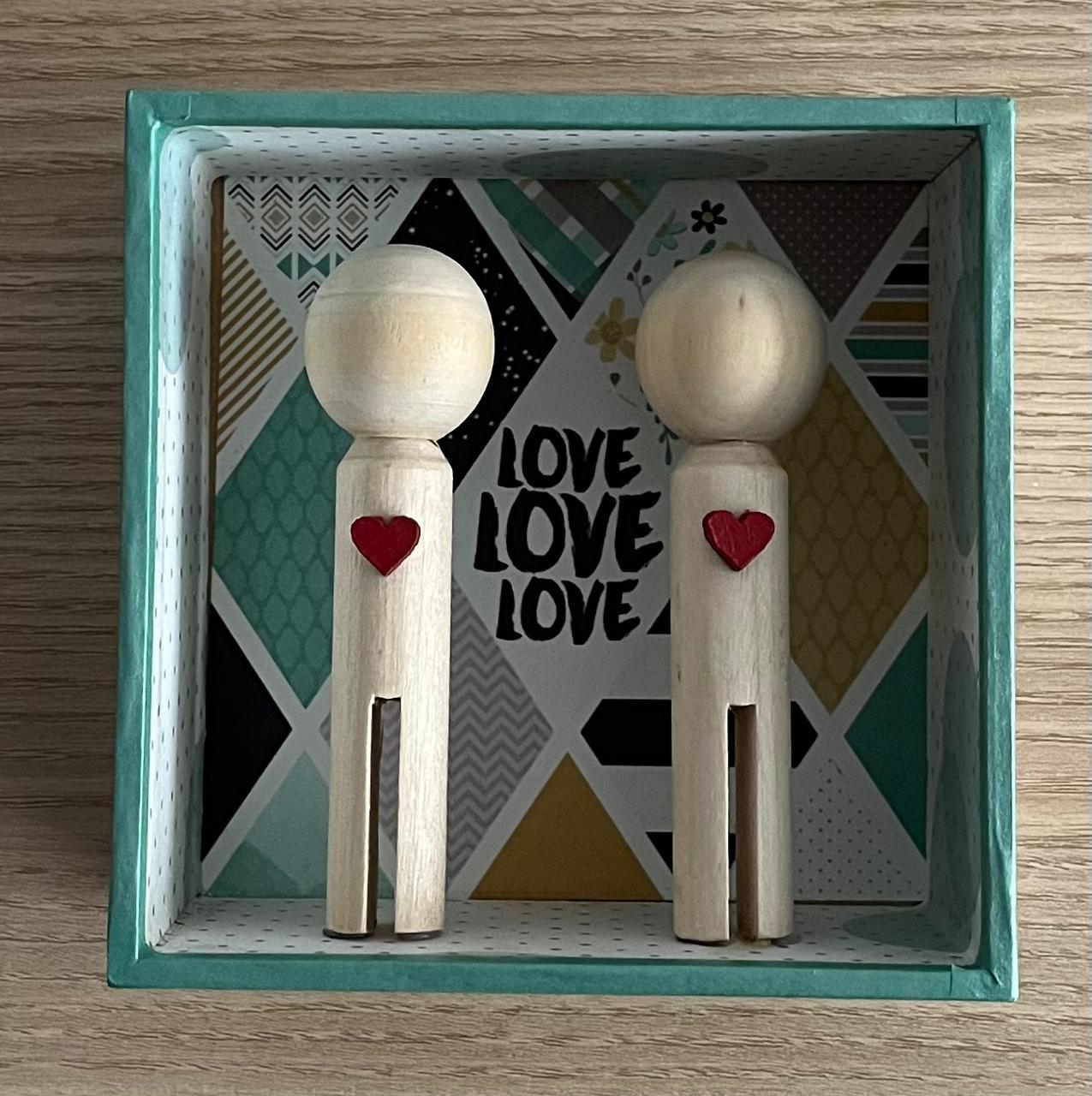 Coleção Amor 5 - T01, 034 - Coração Losango