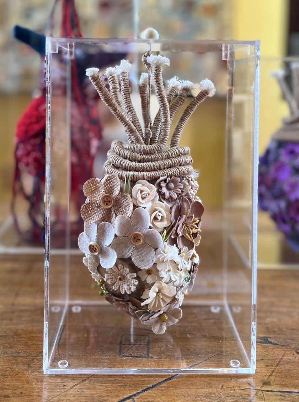 Coração 11 - T01, 011 - Coração Bege Padrão M