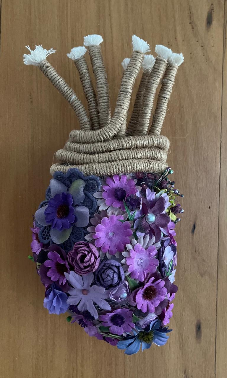 Coração 9 - T01, 009 - Coração Lilás Padrão M