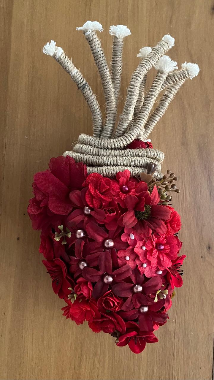 Coração 13 - T01, 013 - Coração Vemelho Padrão M